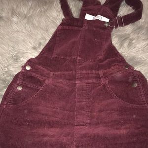 brandy melville corduroy overalls